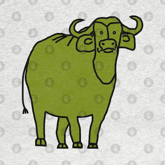 Green Ox by ellenhenryart